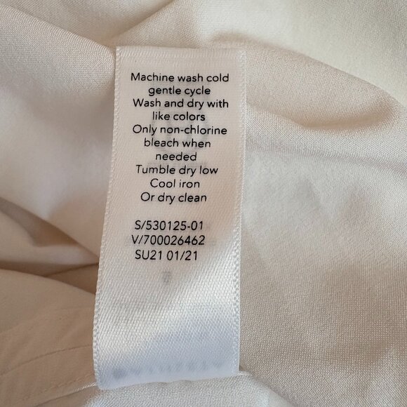 Athleta Women's Zypher Refined Crew Neck Tank‎ White Size S - Picture 5 of 5